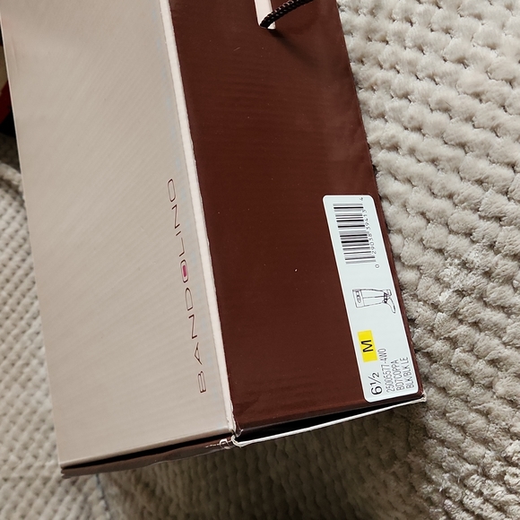 Bandolino Black Leather Knee High Boots - Picture 14 of 15